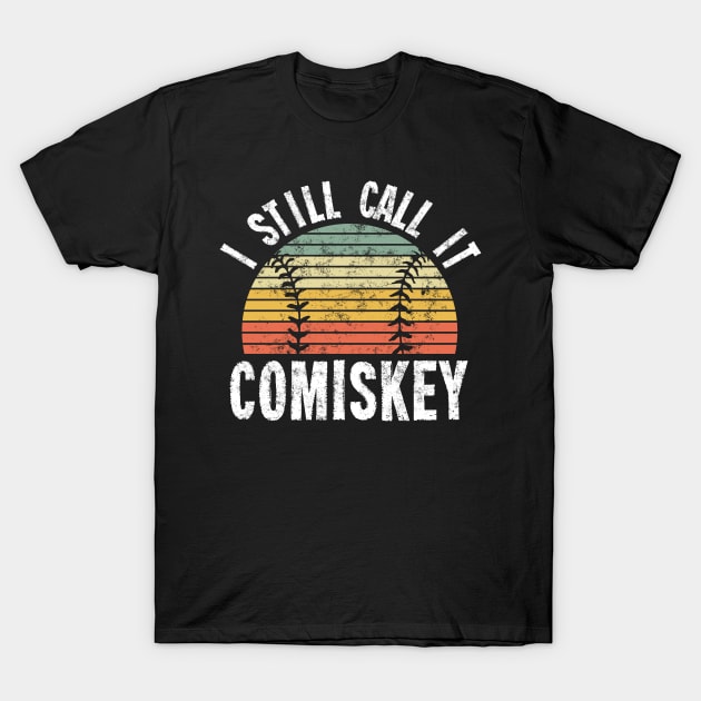 I Still Call It Comiskey - Vintage Chicago Baseball T-Shirt by Ilyashop